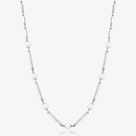 GIROCOLLO IN ACCIAIO CON PERLE BROSWAY AFFINITY BFF160 BROSWAY