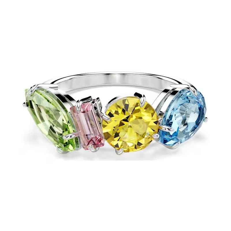 ANELLO GEMA MULTICOLORE MIS.52 DONNA SWAROVSKI ANELLO GEMA MULTICOLORE MIS.52 DONNA SWAROVSKI