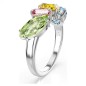 ANELLO GEMA MULTICOLORE MIS.52 DONNA SWAROVSKI ANELLO GEMA MULTICOLORE MIS.52 DONNA SWAROVSKI