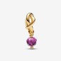 CHARM PENDENTE CERCHIO ETERNO VIOLA FEBBRAIO PANDORA CHARM PENDENTE CERCHIO ETERNO VIOLA FEBBRAIO PANDORA