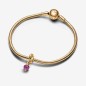 CHARM PENDENTE CERCHIO ETERNO VIOLA FEBBRAIO PANDORA CHARM PENDENTE CERCHIO ETERNO VIOLA FEBBRAIO PANDORA