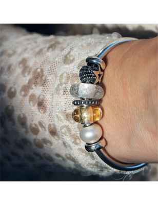 BEAD CHAMPAGNE DONNA TROLLBEADS  TGLBE-20441 TROLLBEADS