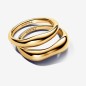 ANELLO LINEA SINUOSA DIVISIBILE COLOR ORO MIS.56 PANDORA ANELLO LINEA SINUOSA DIVISIBILE COLOR ORO MIS.56 PANDORA