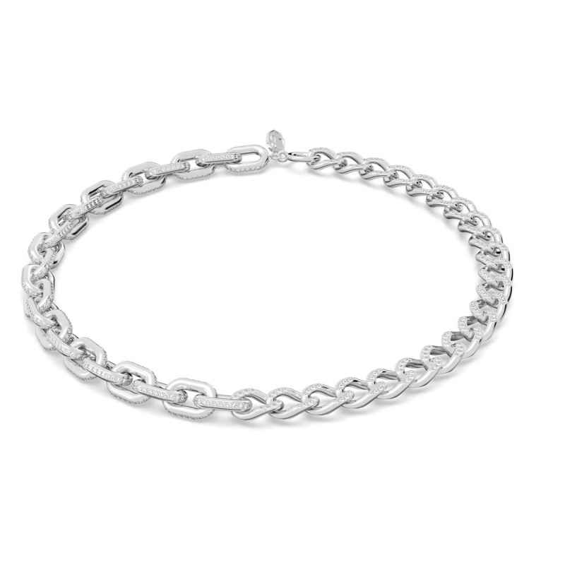 COLLANA DEXTERA BIANCA LINK MISTI MIS.S UOMO-DONNA SWAROVSKI COLLANA DEXTERA BIANCA LINK MISTI MIS.S UOMO-DONNA SWAROVSKI
