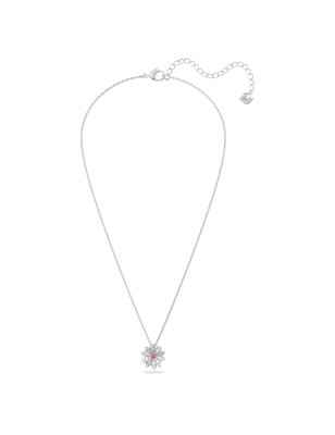 COLLANA ETERNAL FLOWER FIORE ROSA DONNA SWAROVSKI  5642868 SWAROVSKI