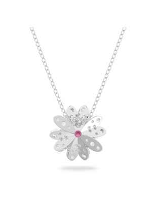 COLLANA ETERNAL FLOWER FIORE ROSA DONNA SWAROVSKI  5642868 SWAROVSKI