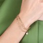 BRACCIALE MAGLIA GRANCHIO 18CM CATENE AQUAFORTE BRACCIALE MAGLIA GRANCHIO 18CM CATENE AQUAFORTE
