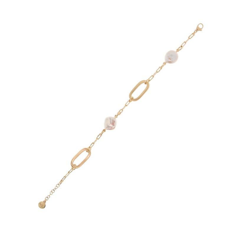 BRACCIALE CON 2 PERLE BAROCCHE PERLE CHIC DONNA AQUAFORTE BRACCIALE CON 2 PERLE BAROCCHE PERLE CHIC DONNA AQUAFORTE
