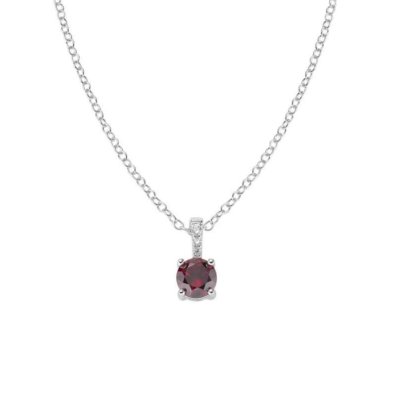 COLLANA PUNTO LUCE ROSSO DONNA AMEN COLLANA PUNTO LUCE ROSSO DONNA AMEN