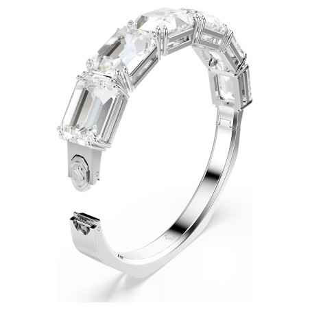 BRACCIALE RIGIDO MILLENIA TAGLIO OTTAGONALE RODIO DONNA SWAROVSKI 