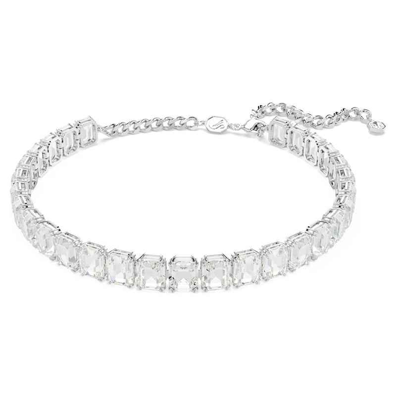 COLLANA MILLENIA TAGLIO OTTAGONALE RODIO DONNA SWAROVSKI COLLANA MILLENIA TAGLIO OTTAGONALE RODIO DONNA SWAROVSKI