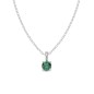 COLLANA PUNTO LUCE VERDE DONNA AMEN COLLANA PUNTO LUCE VERDE DONNA AMEN