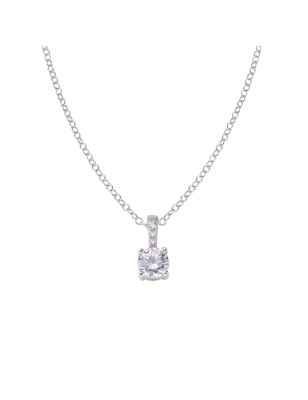 COLLANA PUNTO LUCE ROSA DONNA AMEN  CLCIPBBROZ AMEN