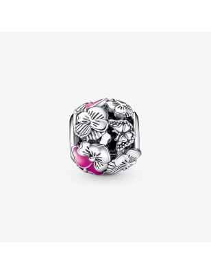 CHARM OPENWORK VIOLE DEL PENSIERO DONNA PANDORA