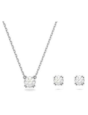 SET STILLA TAGLIO ROUND DONNA SWAROVSKI CONSTELLA 5647663 SWAROVSKI