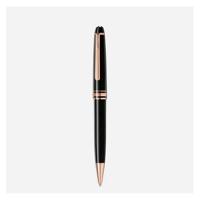 PENNA SFERA PLACCATA ORO ROSA UOMO MONTBLANC MEISTERSTUCK PENNA SFERA PLACCATA ORO ROSA UOMO MONTBLANC MEISTERSTUCK
