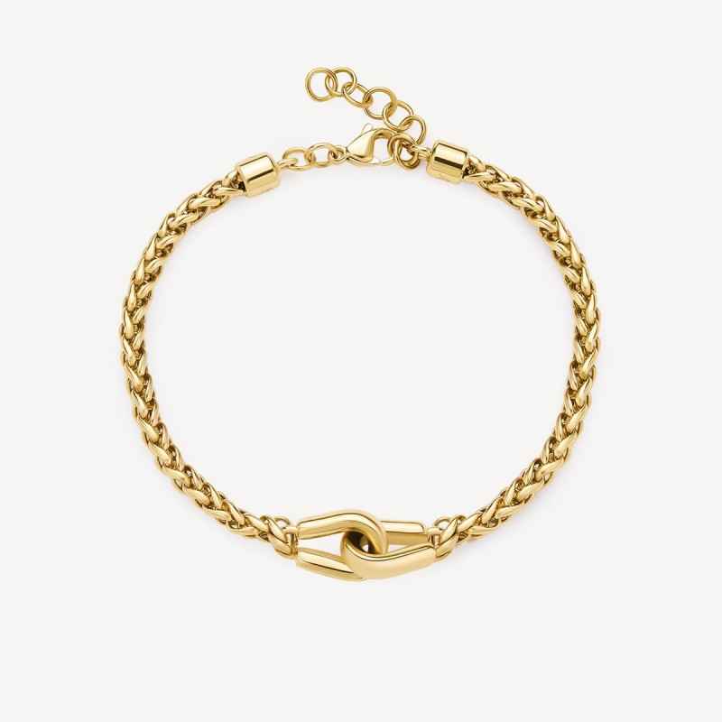 BRACCIALE CATENA SPIGA ACCIAIO PVD ORO KNOCKER UOMO BROSWAY BRACCIALE CATENA SPIGA ACCIAIO PVD ORO KNOCKER UOMO BROSWAY