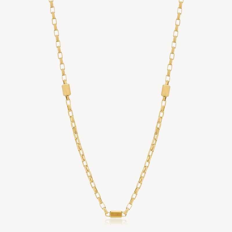 COLLANA ACCIAIO PVD ORO LOGAN UOMO BROSWAY COLLANA ACCIAIO PVD ORO LOGAN UOMO BROSWAY