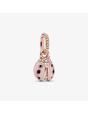 CHARM PENDENTE COCCINELLA ROSA DONNA PANDORA  387909EN160 PANDORA