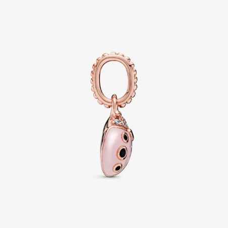 CHARM PENDENTE COCCINELLA ROSA DONNA PANDORA 