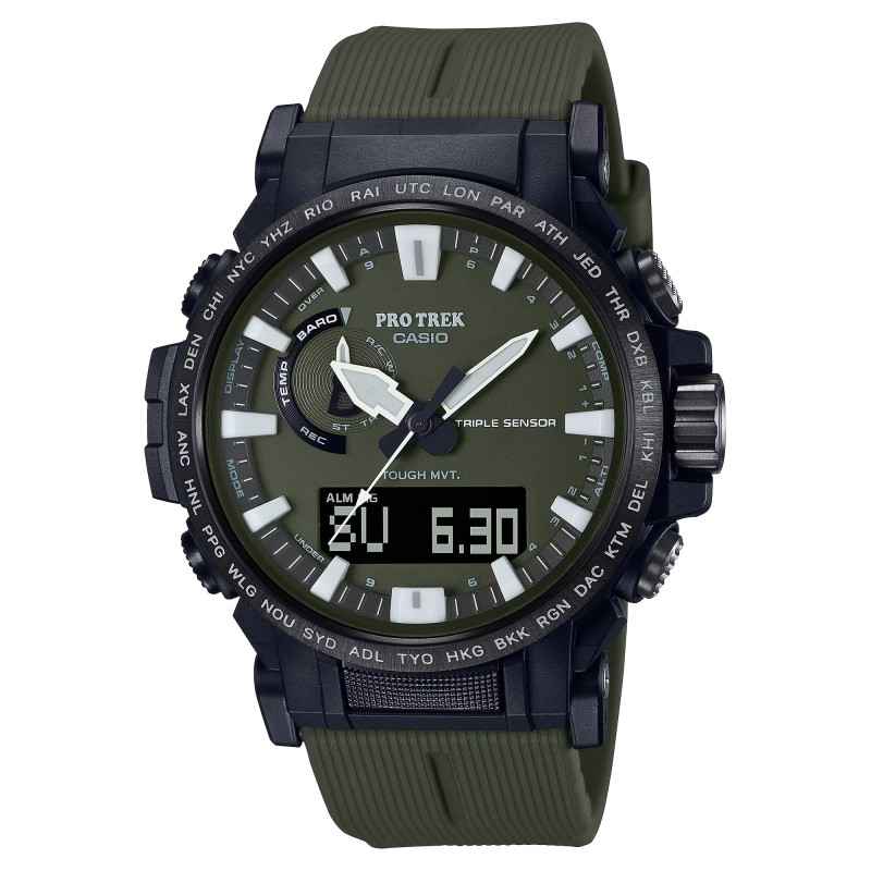OROLOGIO IN BIOMASSA ECOLOGICA UOMO CASIO PROTREK OROLOGIO IN BIOMASSA ECOLOGICA UOMO CASIO PROTREK