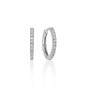 ORECCHINI CERCHIO DIAMANTI ORO BIANCO 15MM DONNA MILUNA I DIAMANTI ORECCHINI CERCHIO DIAMANTI ORO BIANCO 15MM DONNA MILUNA I DIAMANTI