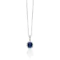 COLLANA ZAFFIRO BLU OVALE TRE DIAMANTI DONNA MILUNA LE GEMME COLLANA ZAFFIRO BLU OVALE TRE DIAMANTI DONNA MILUNA LE GEMME