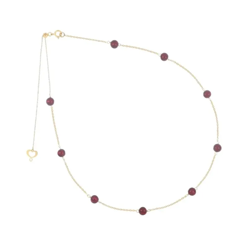 COLLANA 18KT NUVOLE GRANATO DONNA MAMAN ET SOPHIE COLLANA 18KT NUVOLE GRANATO DONNA MAMAN ET SOPHIE