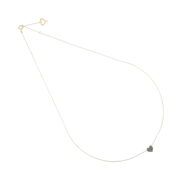 COLLANA 18KT CUORE CROMO DONNA MAMAN ET SOPHIE AURUM COLLANA 18KT CUORE CROMO DONNA MAMAN ET SOPHIE AURUM