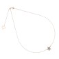 COLLANA 18KT STELLA POLVERE DIAMANTI CROMO DONNA MAMAN ET SOPHIE COLLANA 18KT STELLA POLVERE DIAMANTI CROMO DONNA MAMAN ET SOPHIE