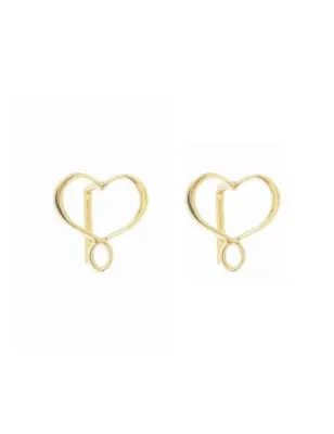 ORECCHINI LOBO CUORE LOGO DONNA MAMAN ET SOPHIE 