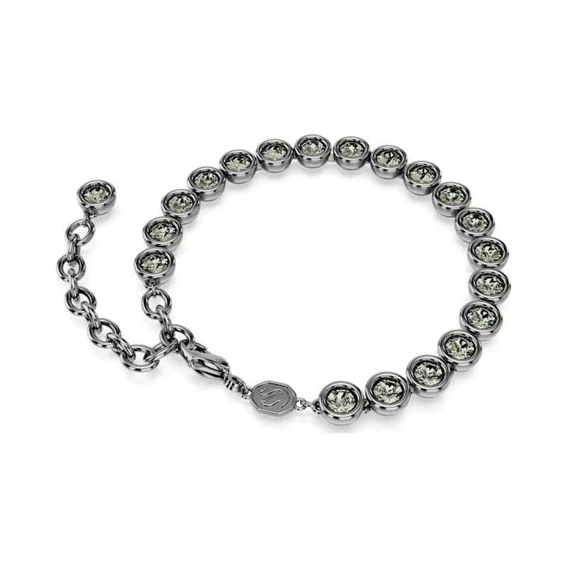 BRACCIALE IMBER TENNIS NERO PLACCATO RUTENIO SWAROVSKI BRACCIALE IMBER TENNIS NERO PLACCATO RUTENIO SWAROVSKI