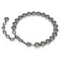 BRACCIALE IMBER TENNIS NERO PLACCATO RUTENIO SWAROVSKI BRACCIALE IMBER TENNIS NERO PLACCATO RUTENIO SWAROVSKI