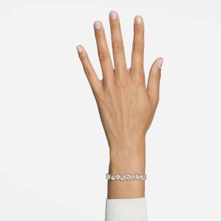BRACCIALI TAGLIO TRILLIANT BIANCO  SWAROVSKI MILLENIA