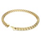 BRACCIALE TENNIS GIALLO TAGLIO TONDO M SWAROVSKI