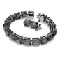 BRACCIALE SQUADRATO GRIGIO SWAROVSKI MILLENIA BRACCIALE SQUADRATO GRIGIO SWAROVSKI MILLENIA
