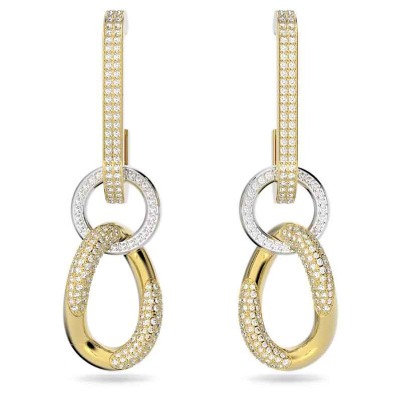 ORECCHINI PENDENTI DEXTERA BIANCHI DONNA SWAROVSKI ORECCHINI PENDENTI DEXTERA BIANCHI DONNA SWAROVSKI