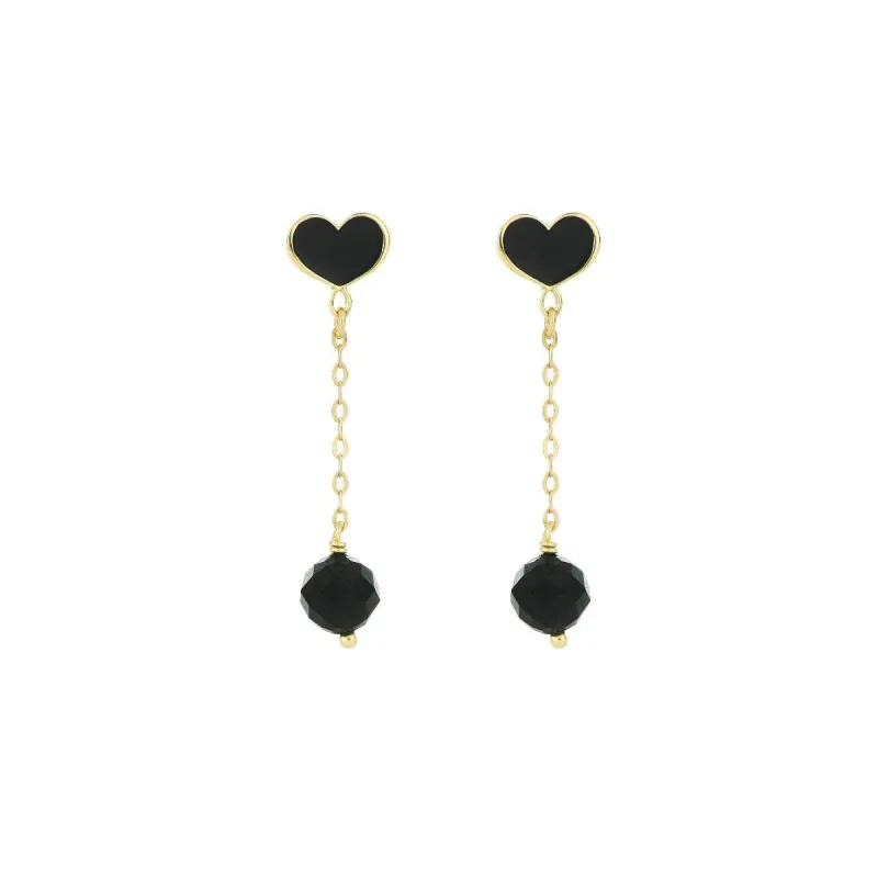 ORECCHINI CUORE MAMAN ONDA NERA CATENA DONNA MAMAN ET SOPHIE ORECCHINI CUORE MAMAN ONDA NERA CATENA DONNA MAMAN ET SOPHIE