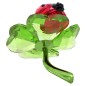 DECORAZIONE IDYLLIA COCCINELLA QUADRIFOGLIO SWAROVSKI DECORAZIONE IDYLLIA COCCINELLA QUADRIFOGLIO SWAROVSKI