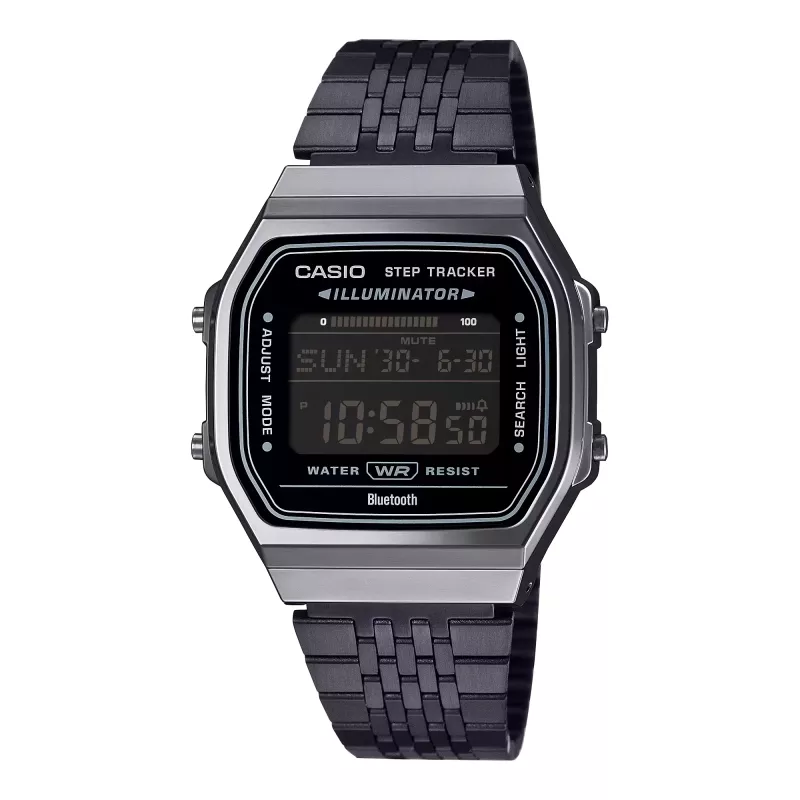 OROLOGIO CROMATO DIGITALE LCD BLUETOOTH UOMO-DONNA CASIO VINTAGE OROLOGIO CROMATO DIGITALE LCD BLUETOOTH UOMO-DONNA CASIO VINTAGE