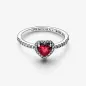 ANELLO CUORE IN RILIEVO ROSSO MIS.52 DONNA PANDORA ANELLO CUORE IN RILIEVO ROSSO MIS.52 DONNA PANDORA
