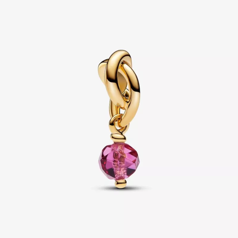 CHARM PENDENTE CERCHIO ETERNO ROSA OTTOBRE DONNA PANDORA CHARM PENDENTE CERCHIO ETERNO ROSA OTTOBRE DONNA PANDORA
