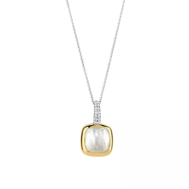 COLLANA PENDENTE CUSCINO MADREPERLA DONNA TI SENTO COLLANA PENDENTE CUSCINO MADREPERLA DONNA TI SENTO