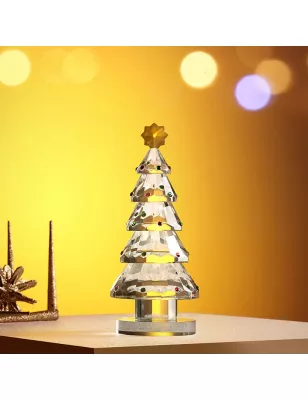 DECORAZIONE ALBERO DI NATALE IN CRISTALLO DONNA OTTAVIANI 