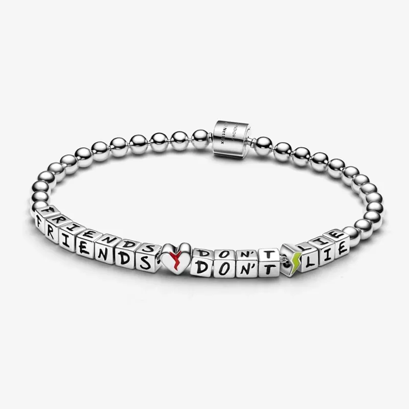 BRACCIALE DELL'AMICIZIA STRANGER THINGS 21CM DONNA PANDORA BRACCIALE DELL'AMICIZIA STRANGER THINGS 21CM DONNA PANDORA
