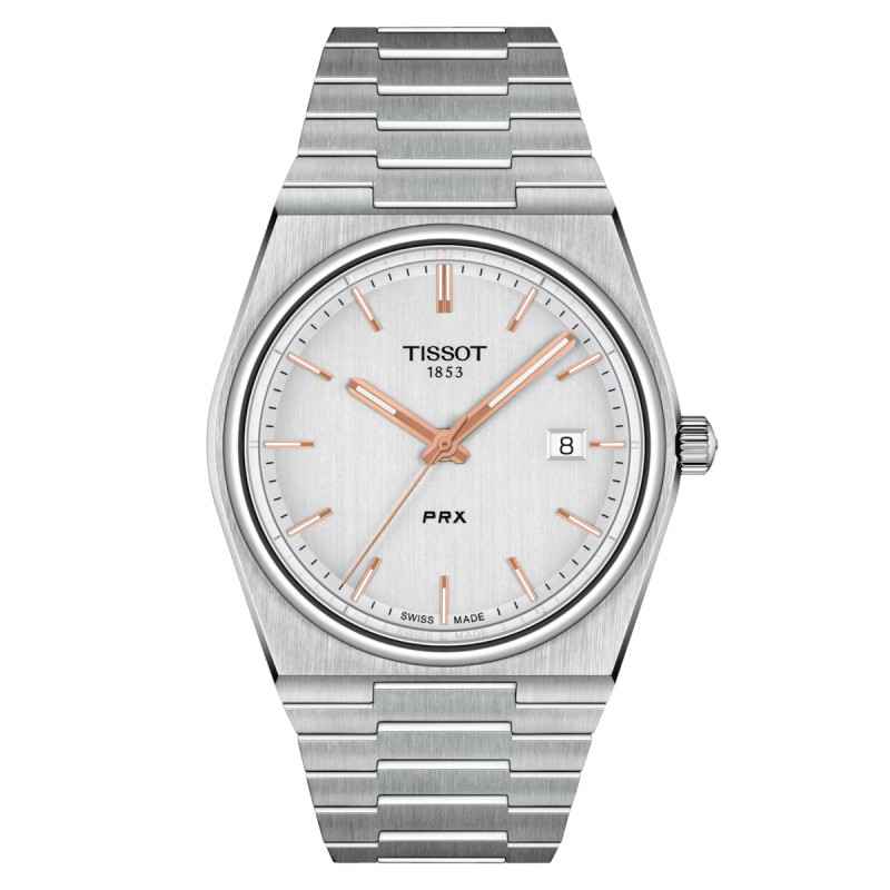 OROLOGIO ARGENTO 40MM UOMO TISSOT PRX OROLOGIO ARGENTO 40MM UOMO TISSOT PRX