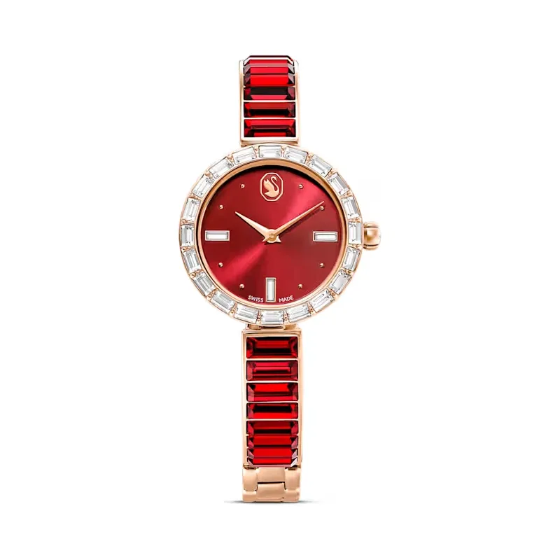 OROLOGIO MATRIX BANGLE ROSSO DONNA SWAROVSKI OROLOGIO MATRIX BANGLE ROSSO DONNA SWAROVSKI