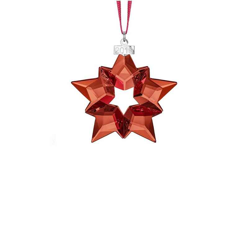DECORAZIONE NATALIZIA 2019 STELLA ROSSA SWAROVSKI DECORAZIONE NATALIZIA 2019 STELLA ROSSA SWAROVSKI