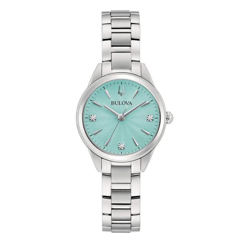 OROLOGIO LADY PETITE TURQUOISE DONNA BULOVA SUTTON OROLOGIO LADY PETITE TURQUOISE DONNA BULOVA SUTTON