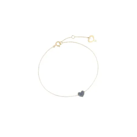 BRACCIALE 18KT CUORE CROMATO DONNA MAMAN ET SOPHIE 